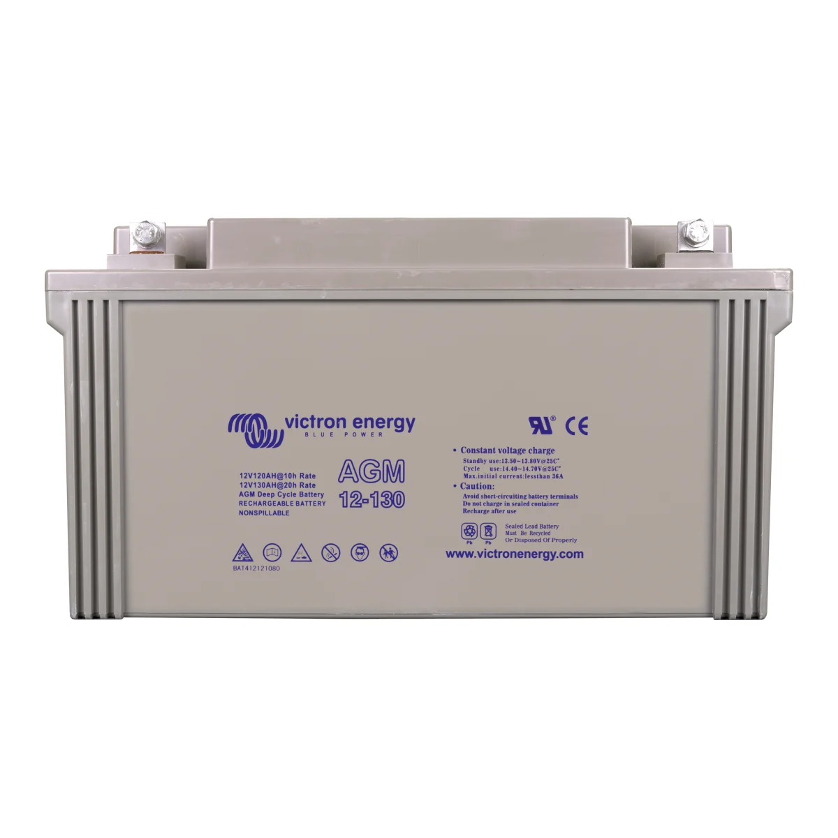Victron Energy 12V/130Ah AGM Deep Cycle Batt.