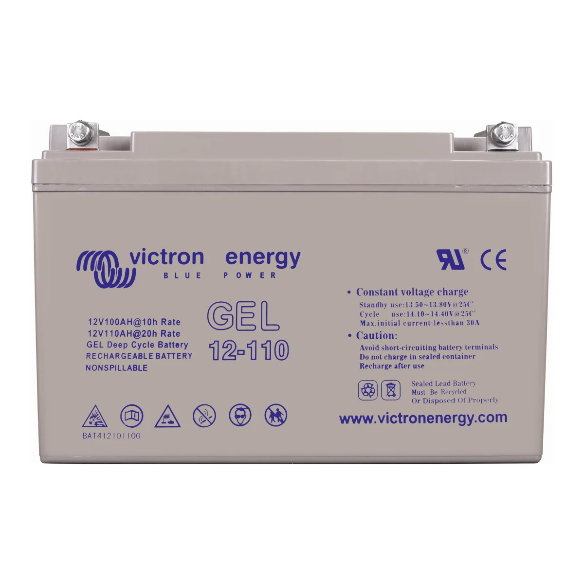 Victron Energy 12V/60Ah Gel Deep Cycle Batt.