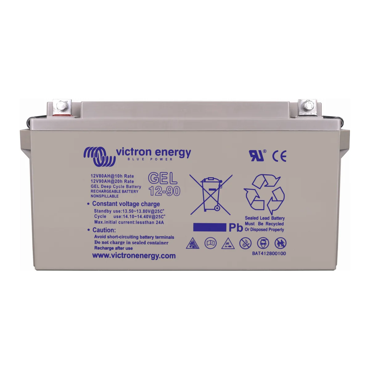 Victron Energy 12V/90Ah Gel Deep Cycle Batt.