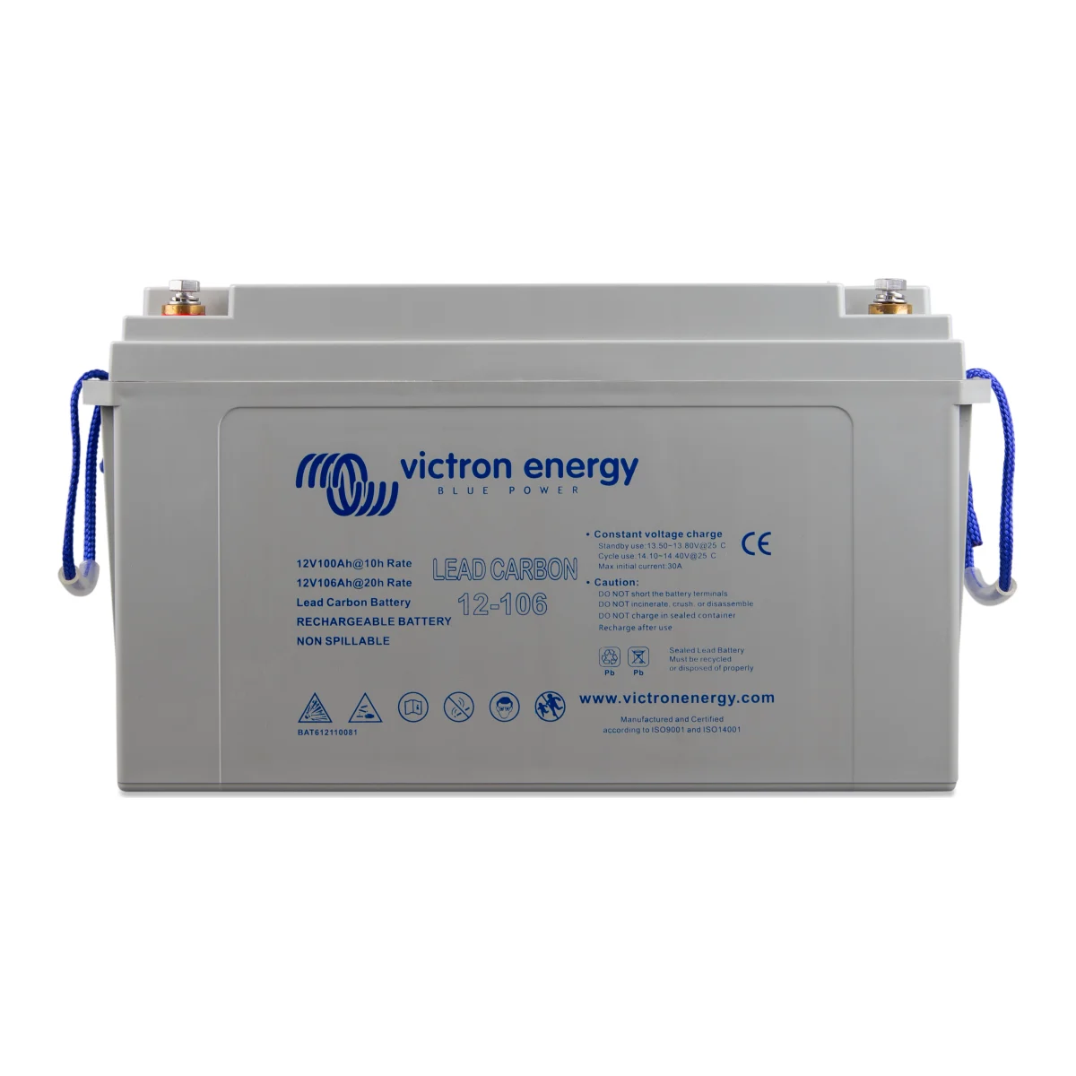 Victron Energy Lead Carbon Battery 12V/106Ah (M8)