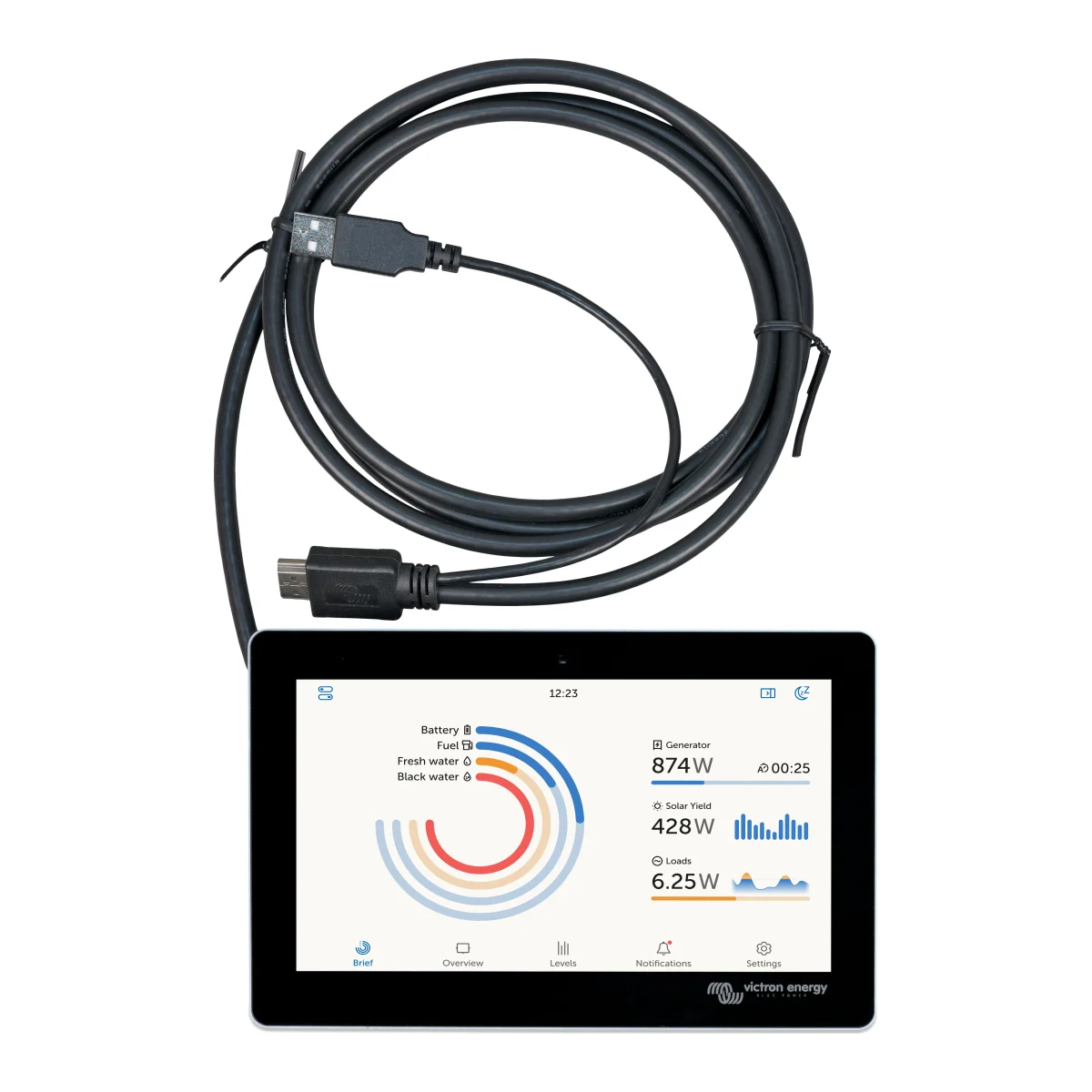 Victron Energy GX Touch 50 flush