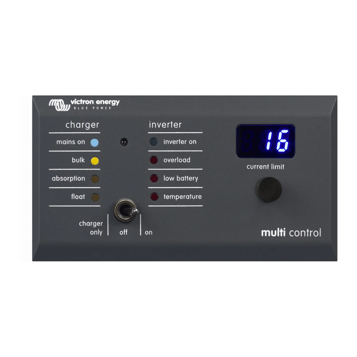 Victron Energy Digital Multi Control 200/200A GX (Right Angle RJ45) Retail