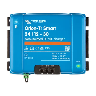 Victron Energy Orion-Tr Smart 12/24-15A (360W) Non-isolated DC-DC charger