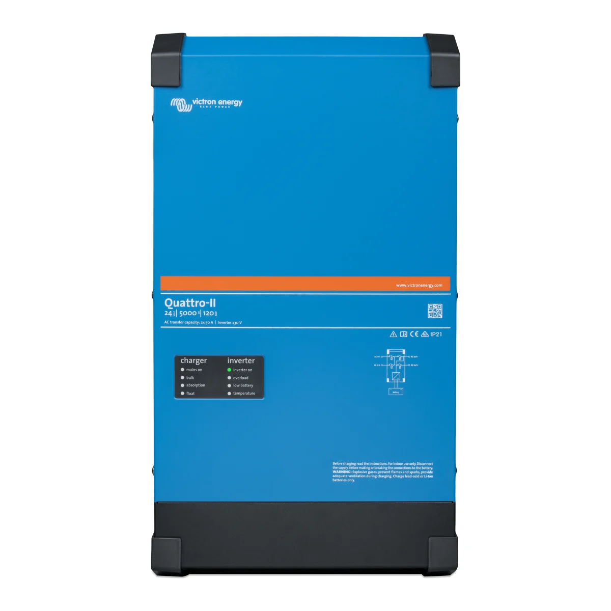 Victron Energy Quattro-II 24/5000/120-50/50 230V