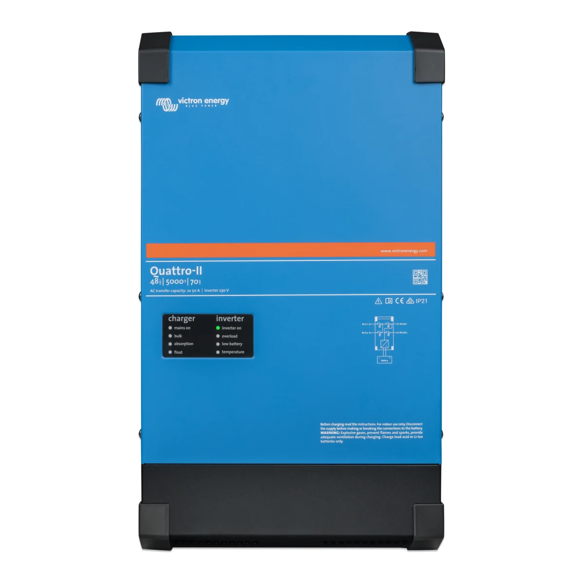 Victron Energy Quattro-II 48/5000/70-50/50  230V