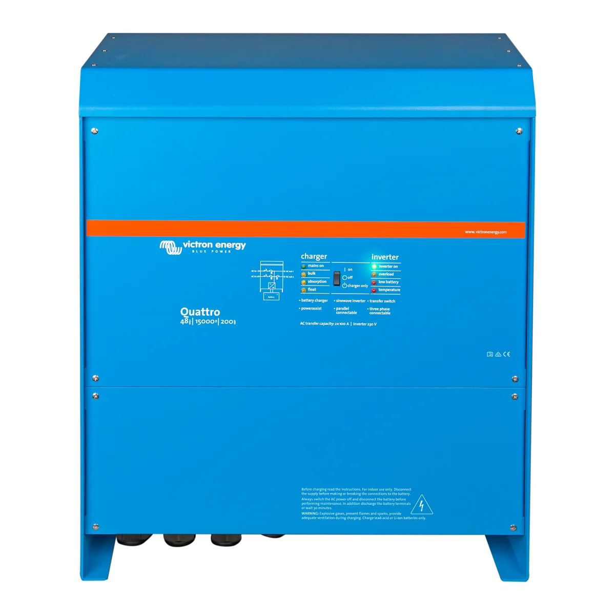 Victron Energy Quattro 48/15000/200-100/100  230V VE.Bus