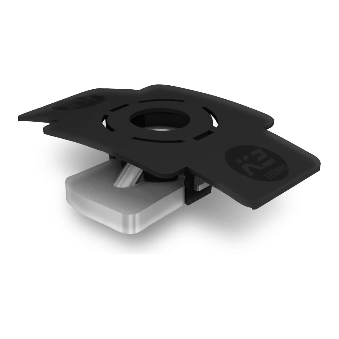MK2 insertion nut with clip, Stainless steel