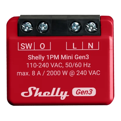 Shelly 1PM Mini Gen3