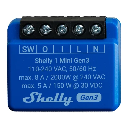Shelly 1 Mini Gen3