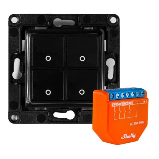 Shelly Wall switch 4 - white